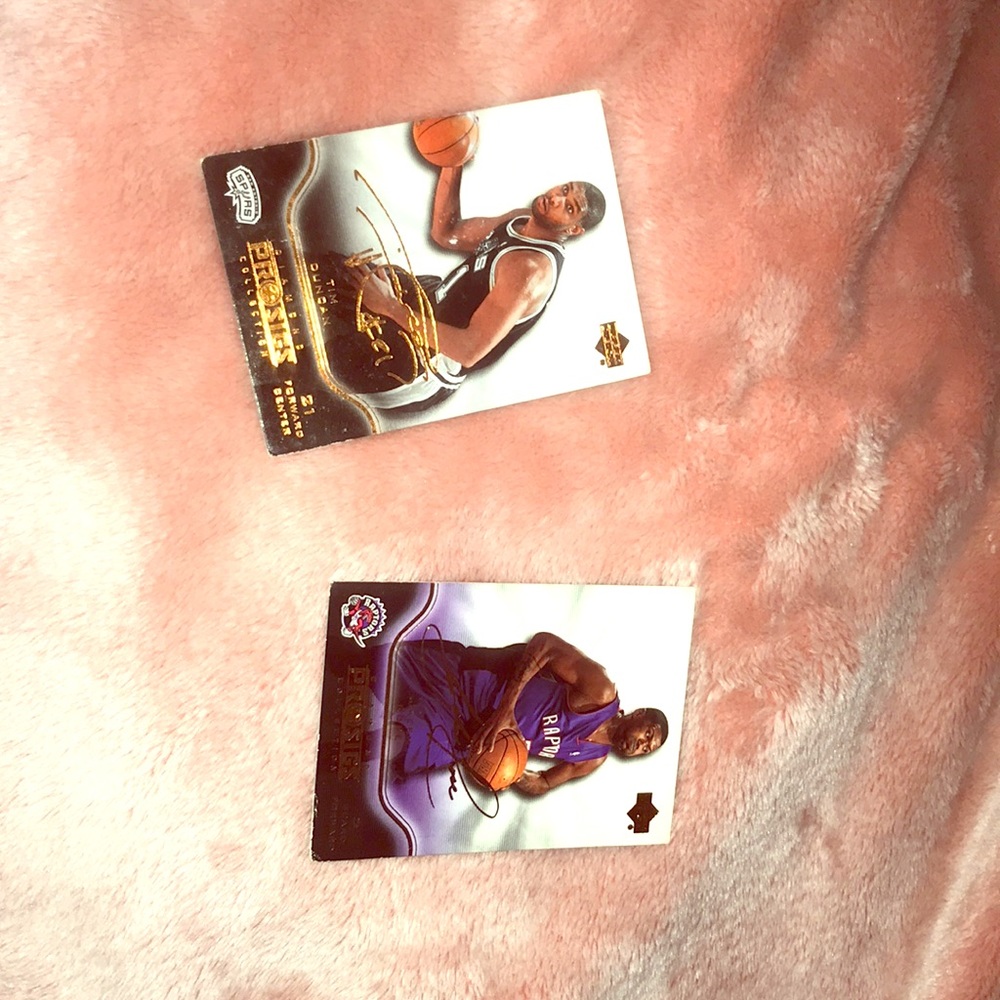 Two basketball cards
